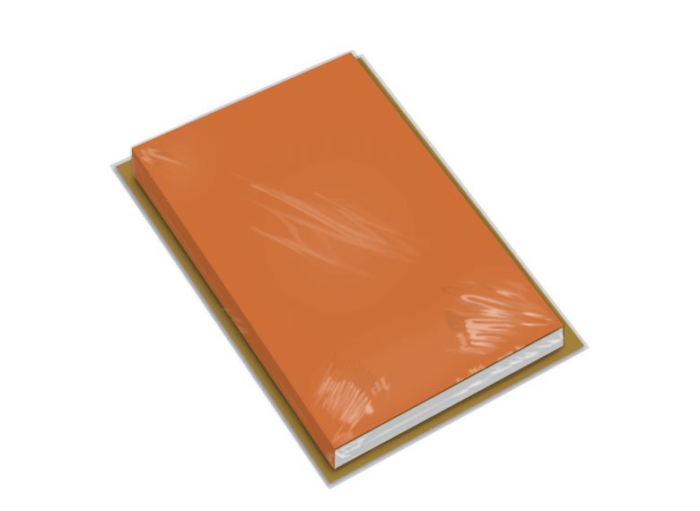 Individually Shrink Wrapped Books with Support