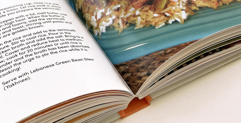 OnPress custom hardcover book printing with specialized toner technology