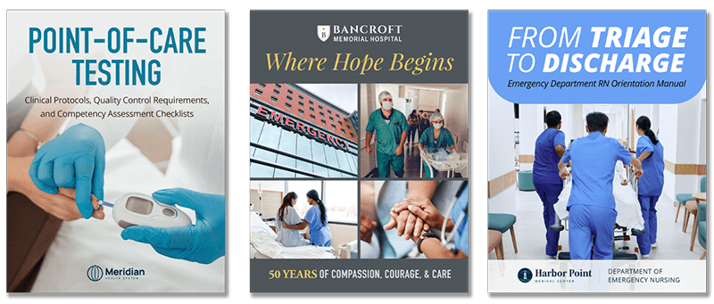 Healthcare book cover design