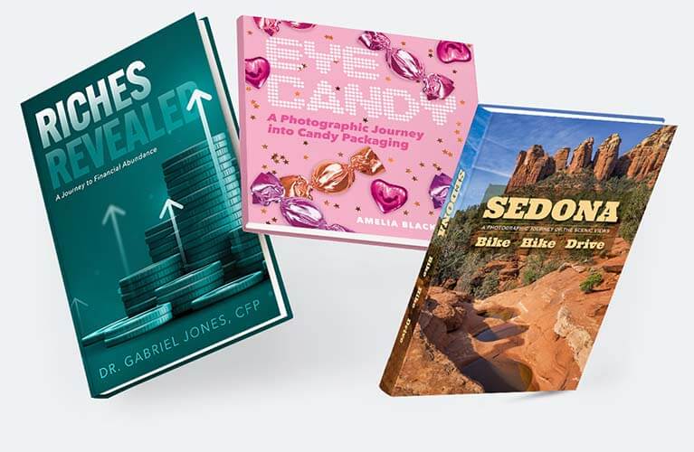 examples of hardcover specialty book printing options