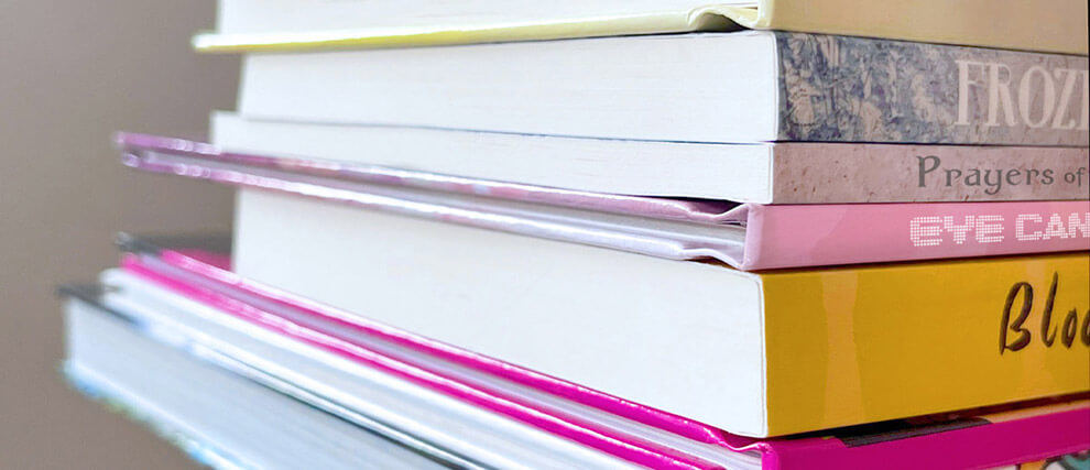 Book formatting, trim sizes, paper stock, and binding options